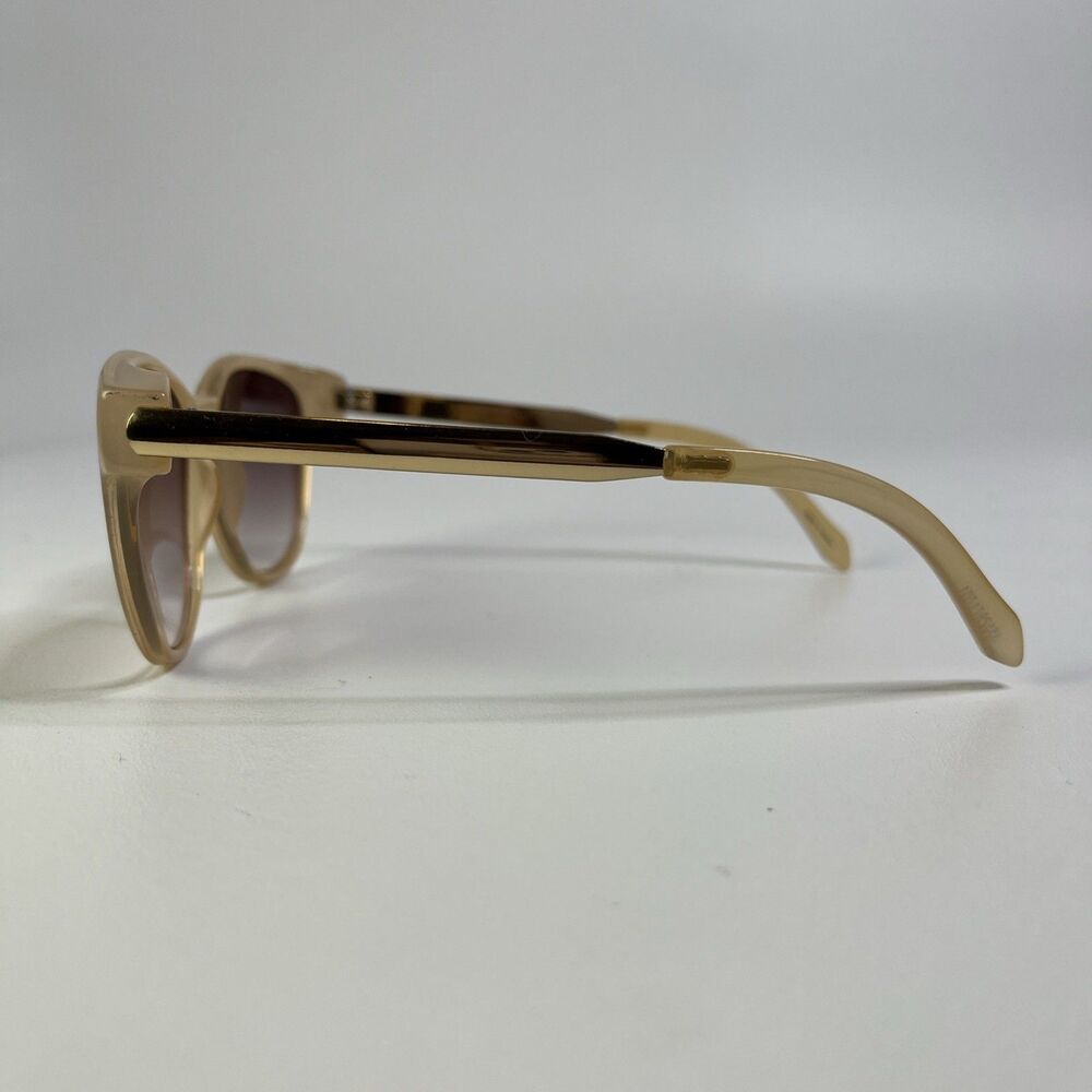 Banana Republic Sunglasses Women's Pink and Rose Gold Frames Round Gradient Lens - Picture 5 of 6
